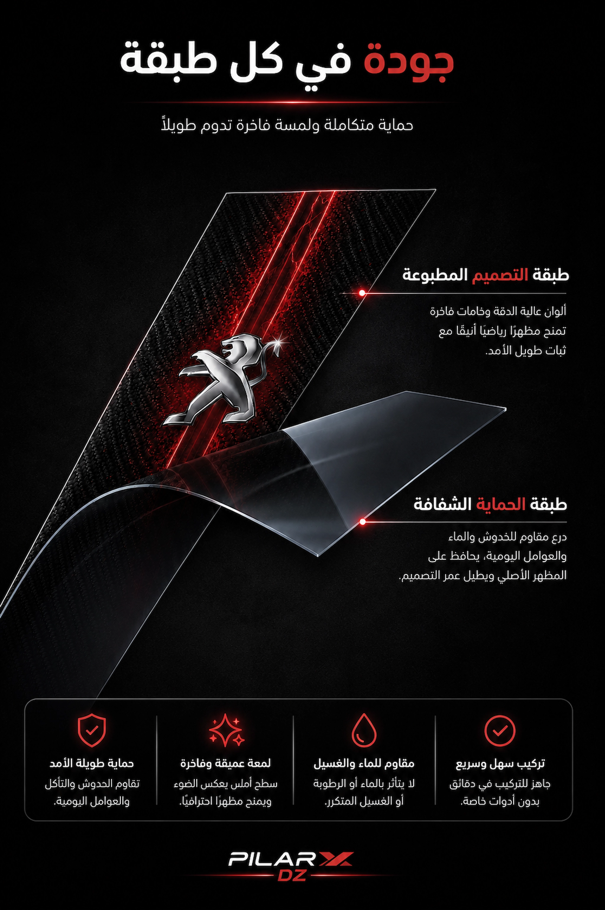 طبقات جودة PILARX DZ